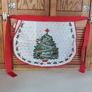 Vintage Christmas Apron